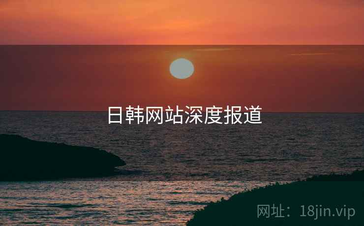 日韩网站深度报道