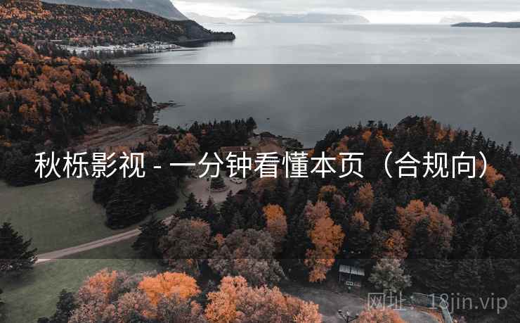 秋栎影视 - 一分钟看懂本页(合规向)