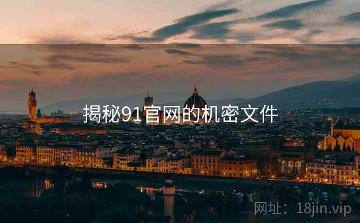 揭秘91官网的机密文件